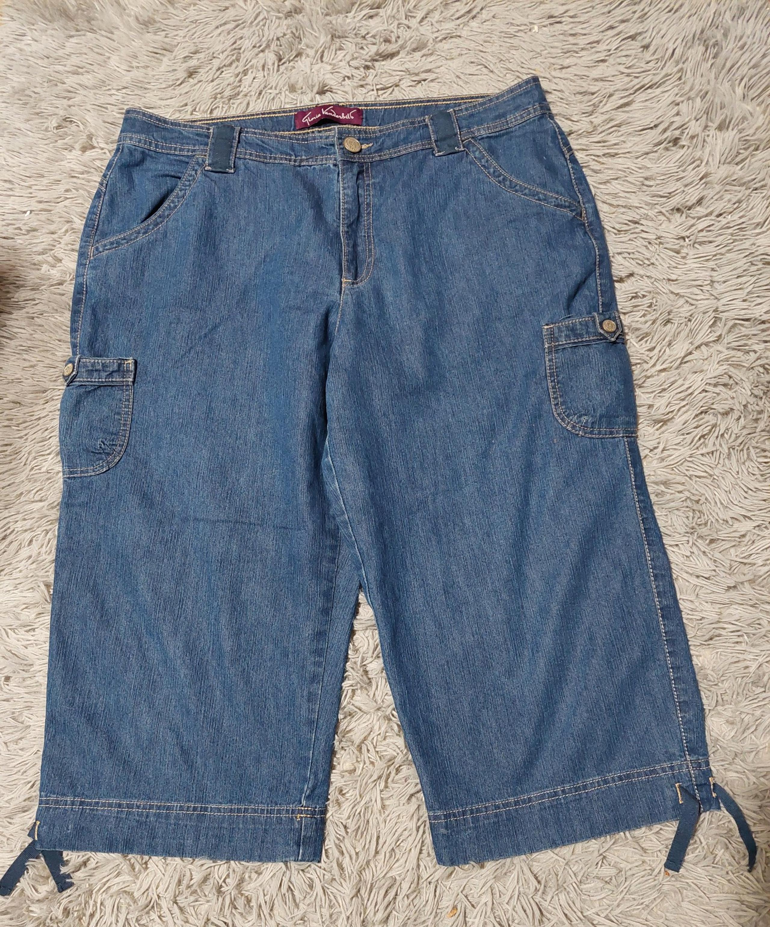 Gloria Vanderbilt Bermuda Jean Shorts Women's Size 16