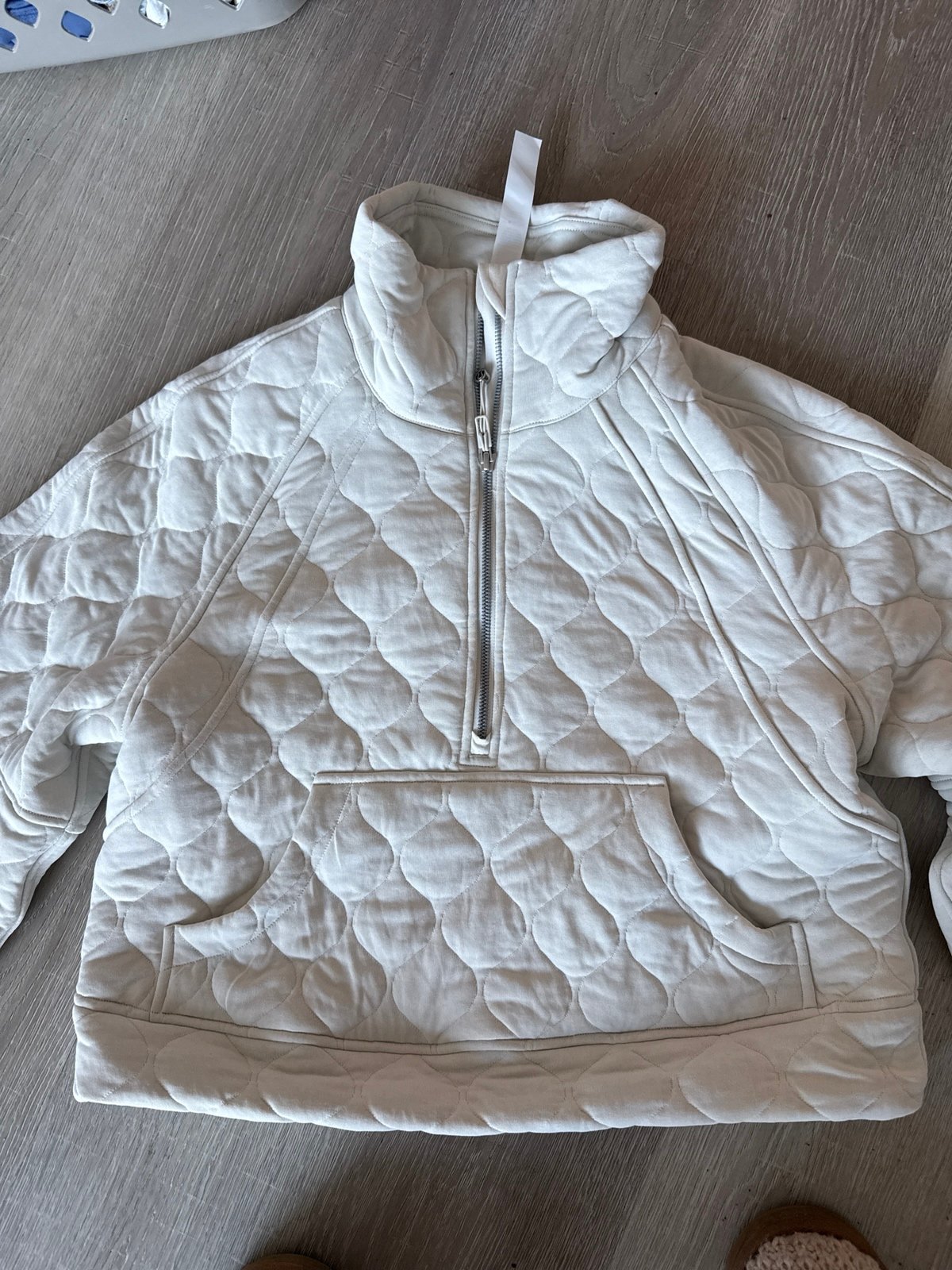 lululemon quilted scuba bone color bundle