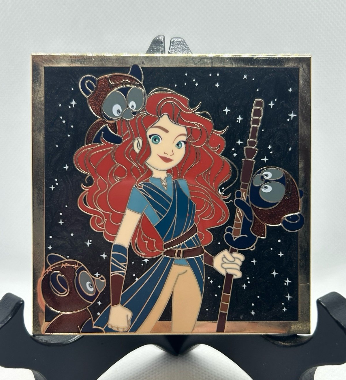Merida LE 50 Fantasy Pin Disney with brother bears