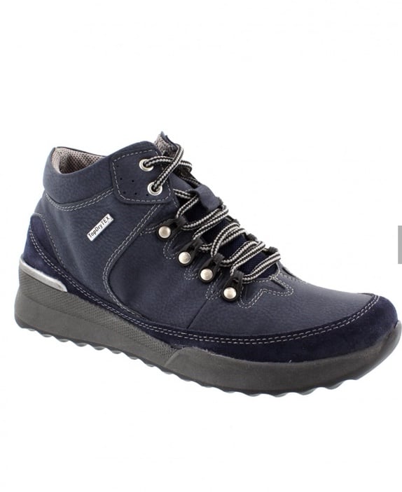 ROMIKA Victoria 05 | 50105 28521 Navy Nubuck Combo Sz 37/6.5 Waterproof