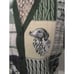 Vintage USA Southern Lady Fall Sweater Vest Dog Horse Duck Leaf Size L