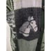 Vintage USA Southern Lady Fall Sweater Vest Dog Horse Duck Leaf Size L