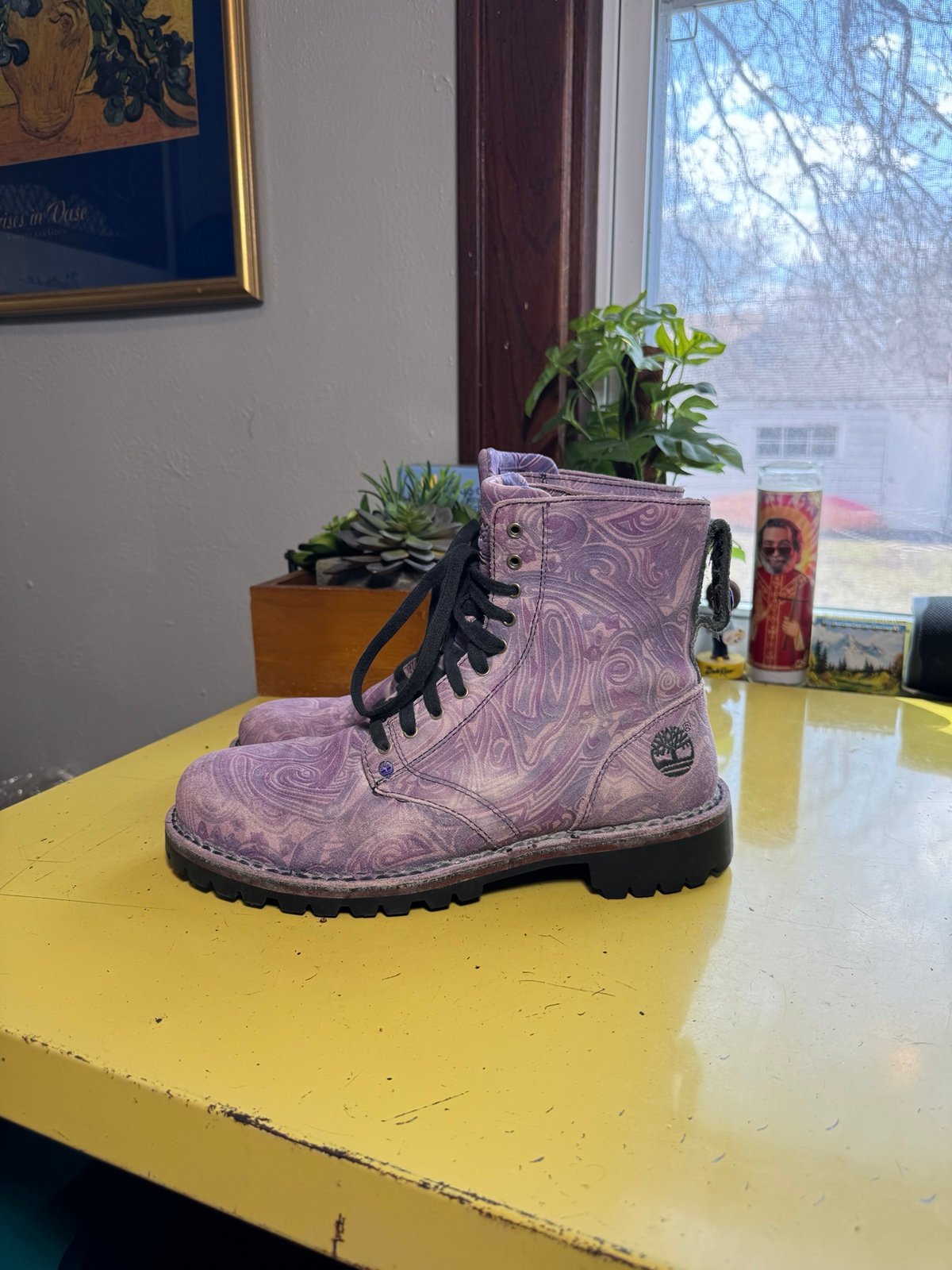 Purple Reign x Timberland Prince Purple Boots