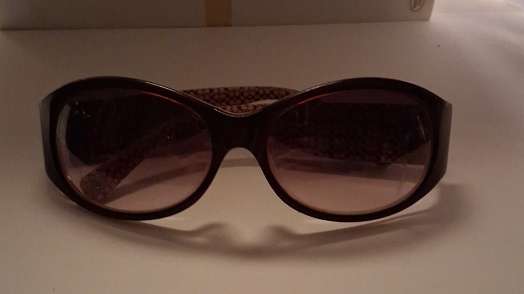 COACH  Sunglasses JUDI S457 Burgundy Gradient Lenses 57-16-130 Authentic
