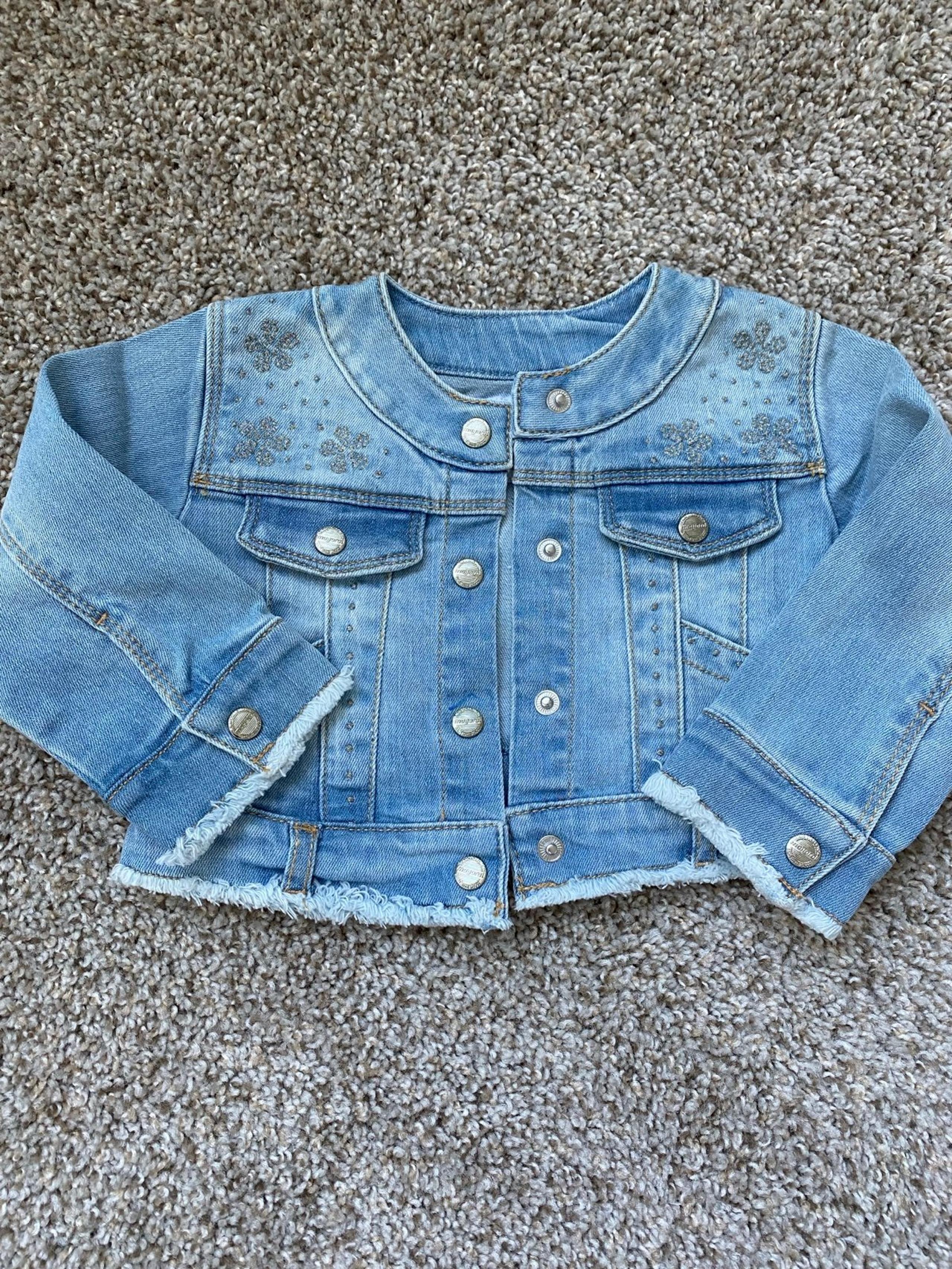 MAYORAL Toddler Girl Denim Jacket