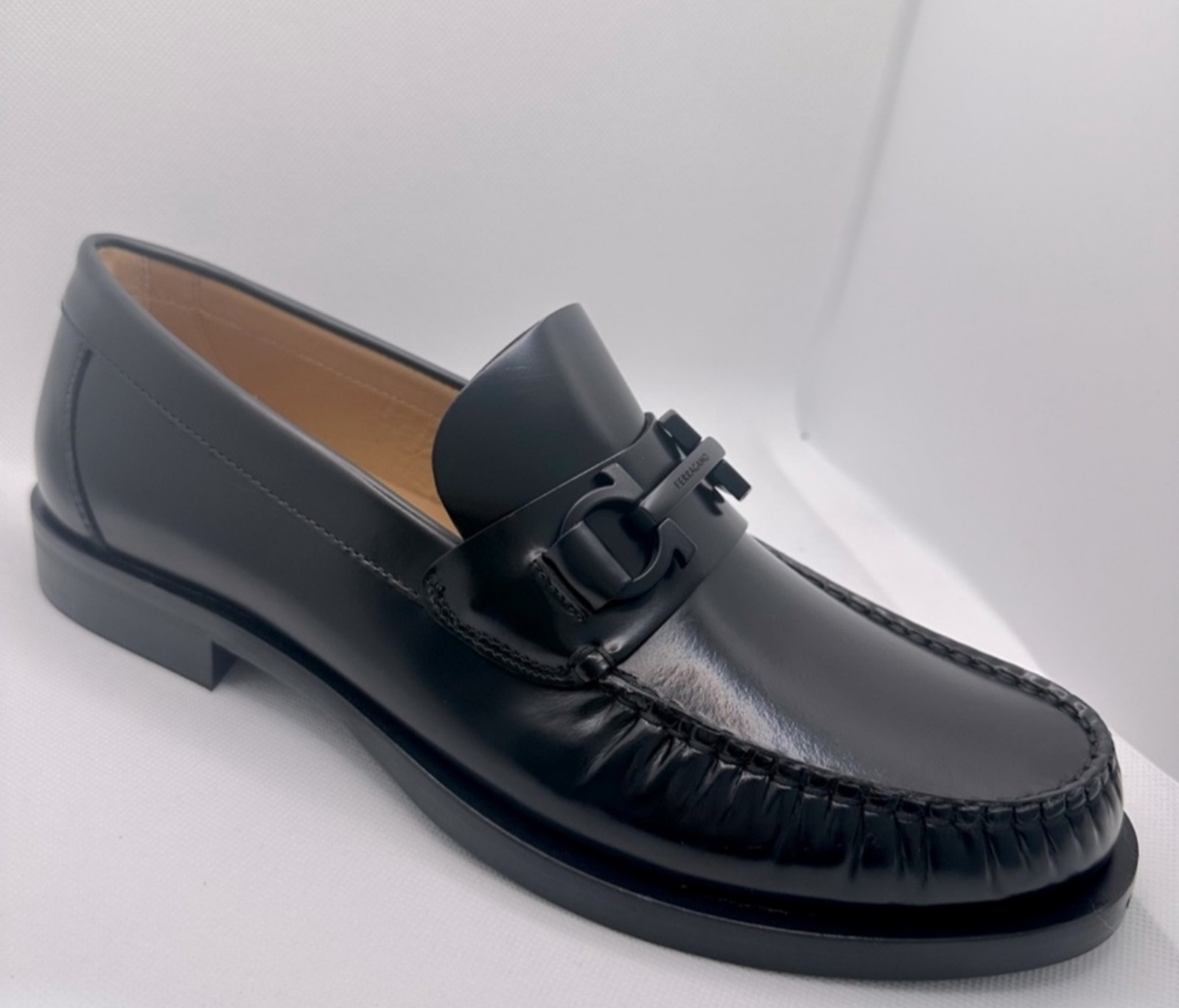 Salvatore Ferragamo Men’s Shoes. Fort black. Size 8 NWB