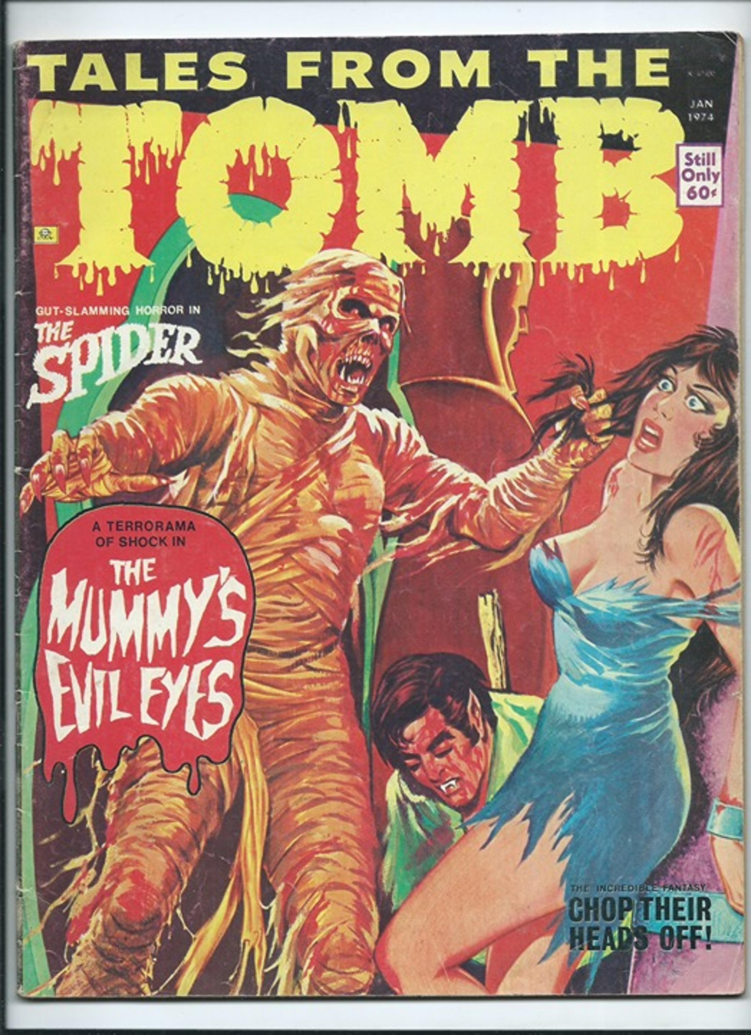TALES FROM THE TOMB Magazine Jan 1974 v6 #1 Eerie Publications VINTAGE Horror