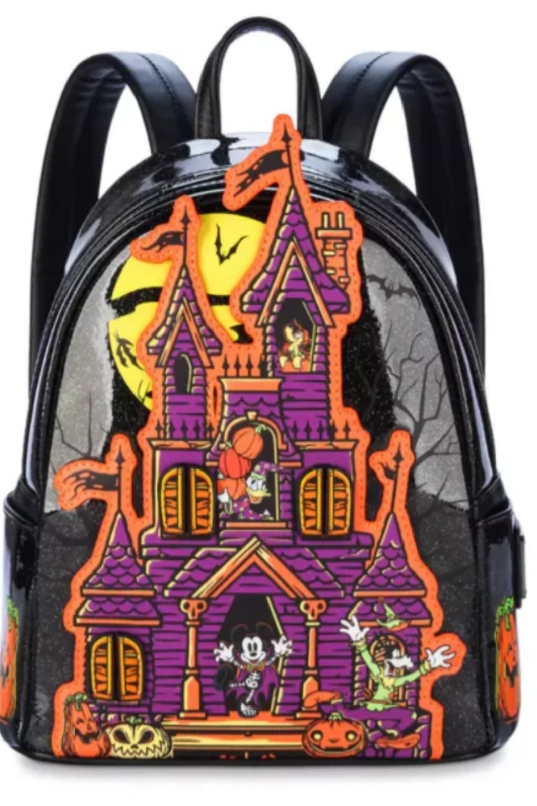 Disney Parks Loungefly Mickey Mouse & Friends Halloween Backpack