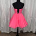 Fit to flair pink straples sequince top slowy skirt sherri hill size 0 dress NWT