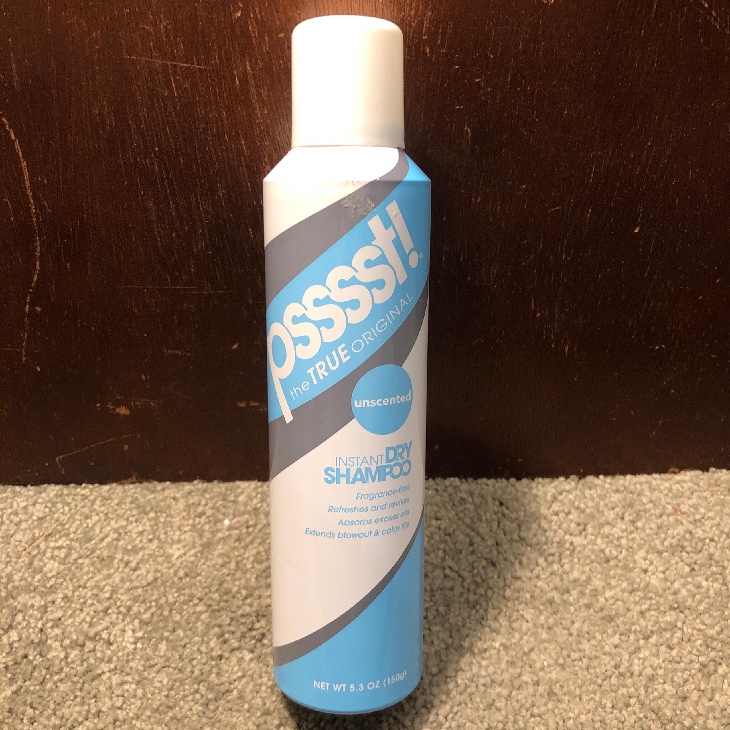 Psssst! The True Original Instant Dry Shampoo UNSCENTED, Refreshes Revives 5.3oz