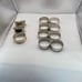 Silver napkin rings