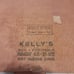 Vintage Kelly's Paraguay South American Leather Map Banner Unique Masculine NOTE