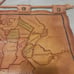 Vintage Kelly's Paraguay South American Leather Map Banner Unique Masculine NOTE