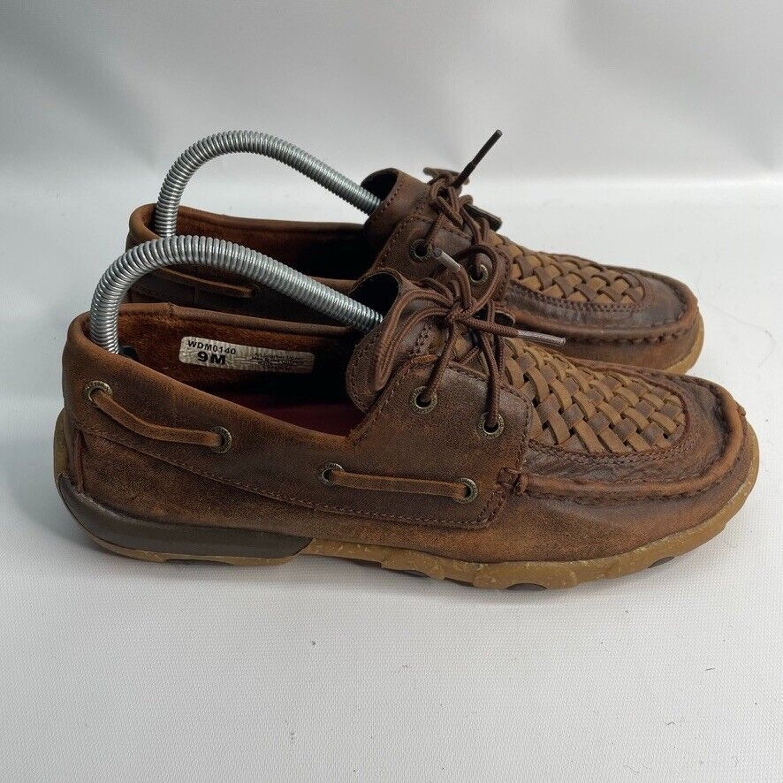 Twisted X Women's Woven Driving Shoes - Moc Toe - WDM0140 Size 9