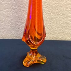 Viking Glass Footed Epic Drape in Persimmon