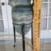 Vintage and Rare Olive Pot With Stand, Pottery is 10 Tall And Stand is 8 Tall