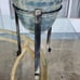 Vintage and Rare Olive Pot With Stand, Pottery is 10 Tall And Stand is 8 Tall