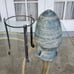 Vintage and Rare Olive Pot With Stand, Pottery is 10 Tall And Stand is 8 Tall