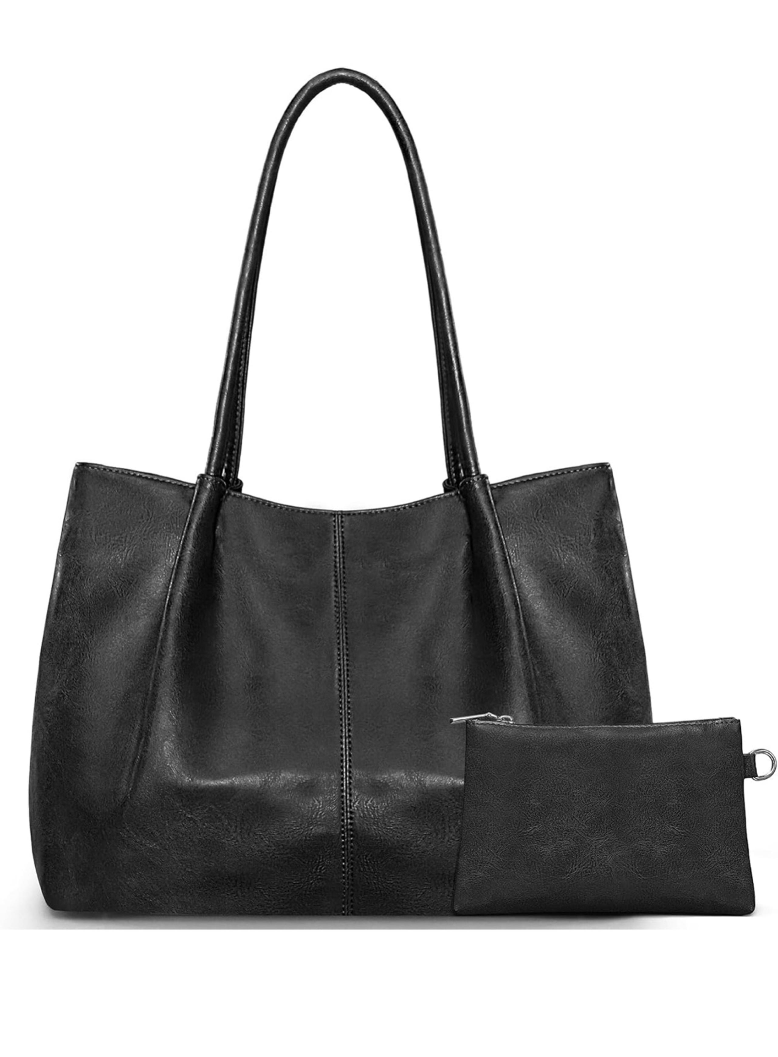 Large Tote Bag for Women Work Vegan Leather 16L Ladies Handbags Womens Big Purse