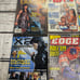 Lot Of 11 Wizard Magazines Superman XMAN Dc Marvel