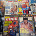 Lot Of 11 Wizard Magazines Superman XMAN Dc Marvel