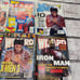 Lot Of 11 Wizard Magazines Superman XMAN Dc Marvel