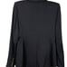 Veronica Beard Kollia Dickey Jacket in Black Satin Blazer Classic Size 4