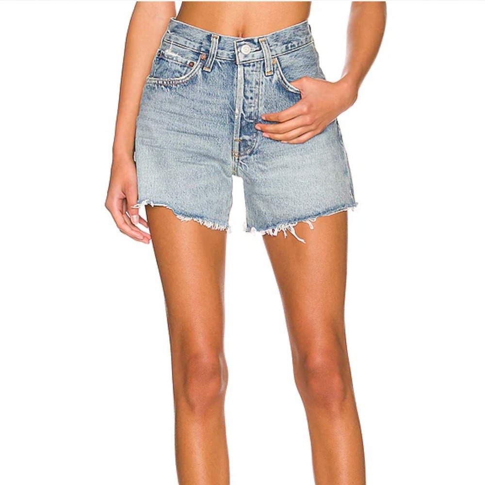 Agolde Parker Long Short in Wheel size 33