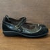 Naot Kirei Mary Jane Black Madras/Black Suede/Black Patent Size 7 (38)