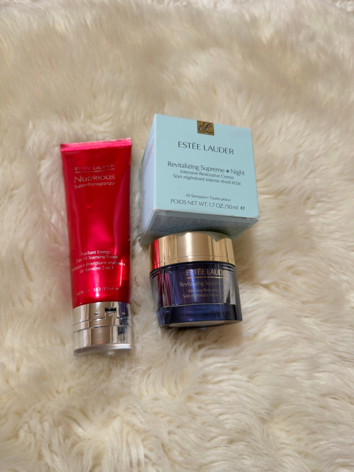 Estee Laude bundle Revitalizing Supreme+ Night Intensive Restorative Cream 1.7o