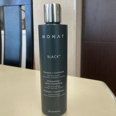 Monat black shampoo+ conditioner.