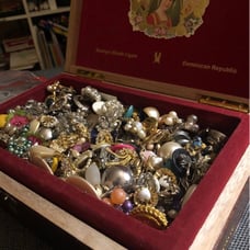 Vintage Jewelry Lot Clip On Earrings