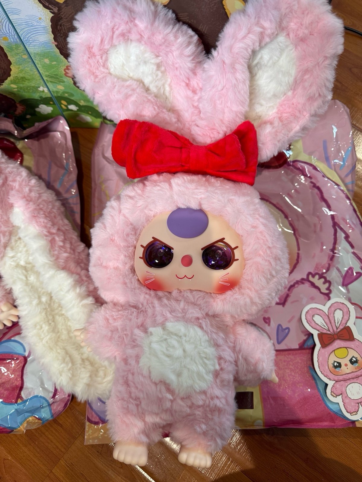 Authentic - Babythree 400% Rabbit With Purple Liquid Eyes