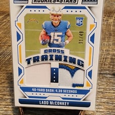 Ladd MCconney cross training patch/49