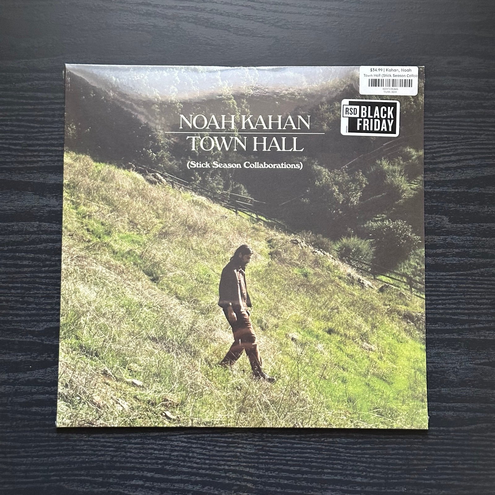 Noah Kahan Town Hall Stick Season Calab Black Friday RSD 2024