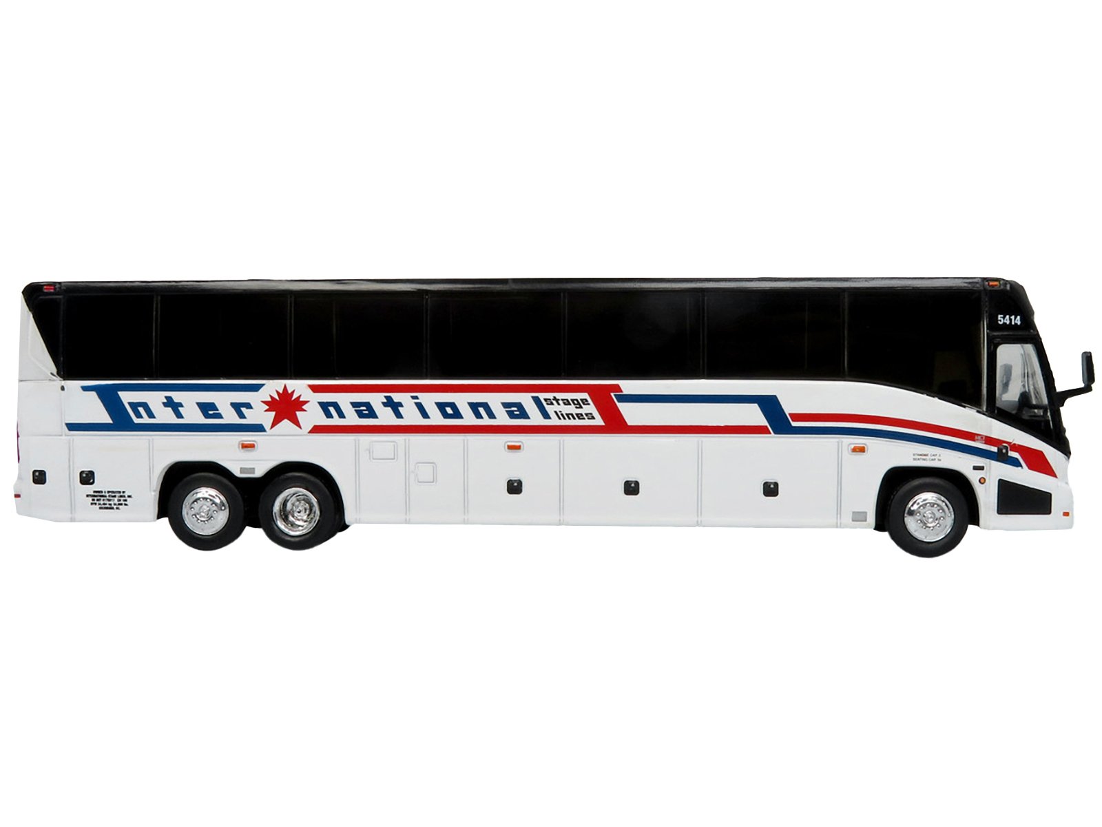 MCI J4500 Coach Bus International Stage Lines White The Bus & Motorcoach Coll