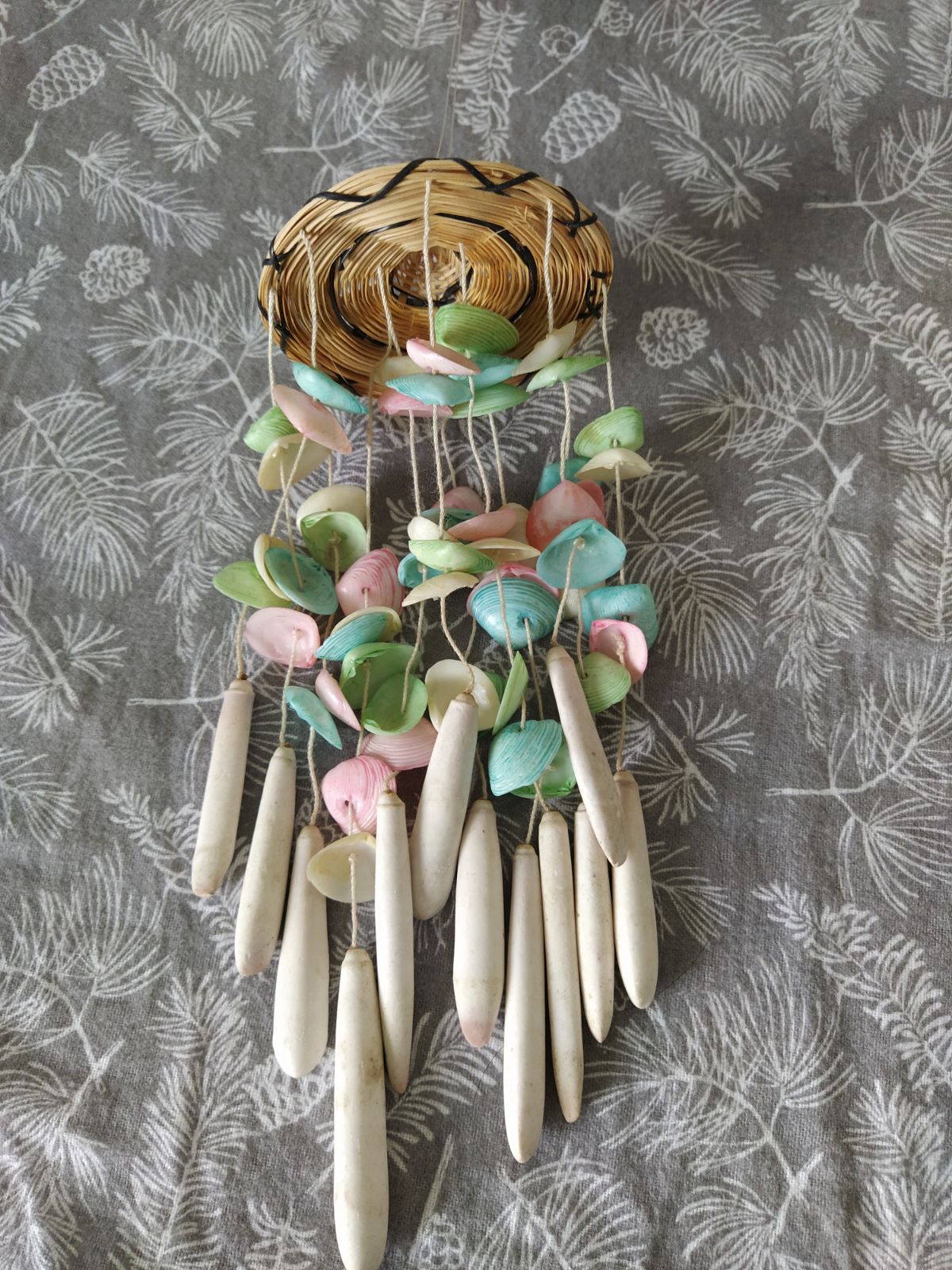 Vintage Wind Chime Shells