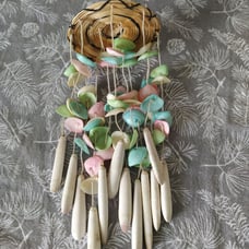 Vintage Wind Chime Shells