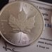 BU Silver Maple Leaf 5 1 OZ .9999 2023 Elizabeth 2 Canada W CERT AUTH