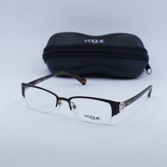 New Vogue VO4014B 934 Eyeglasses - Brown Frame 50mm