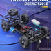 DEERC 9201E 1:10 Large RC Car Remote Control 48+ KM/H Off Road Truck 4WD RC Cars