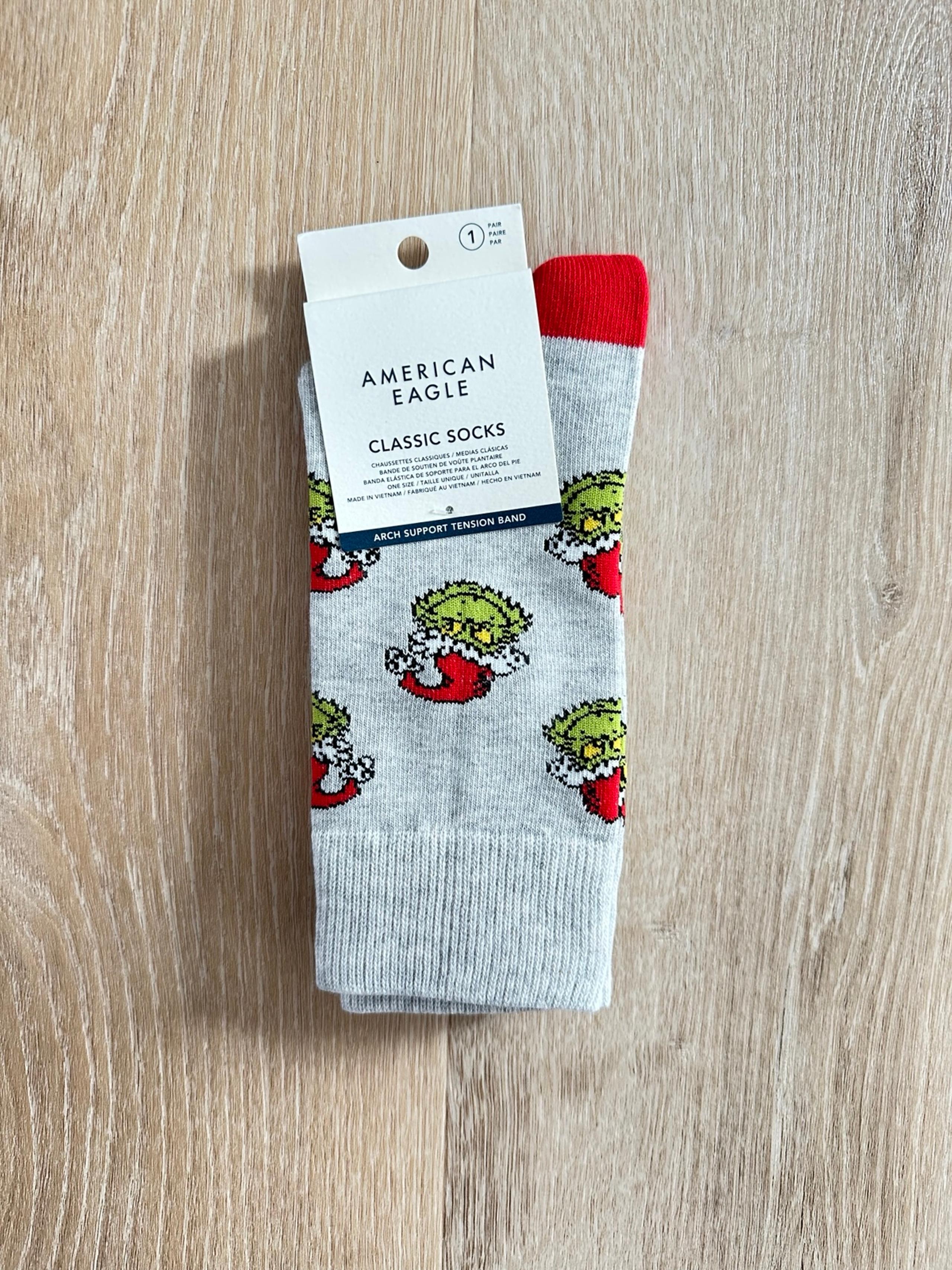 AE Grinch Sock NWT - aerie