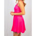 White Birch Tennis Golf Pickleball Athleisure A Line Tank Dress Skort Pink New L