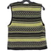 Sigrid Olsen Sweater Vest Vintage Fair Isle Nordic Cottage Preppy Folk Large GP