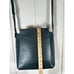 Everlane Green Leather Adjustable Strap Messenger Form Bag