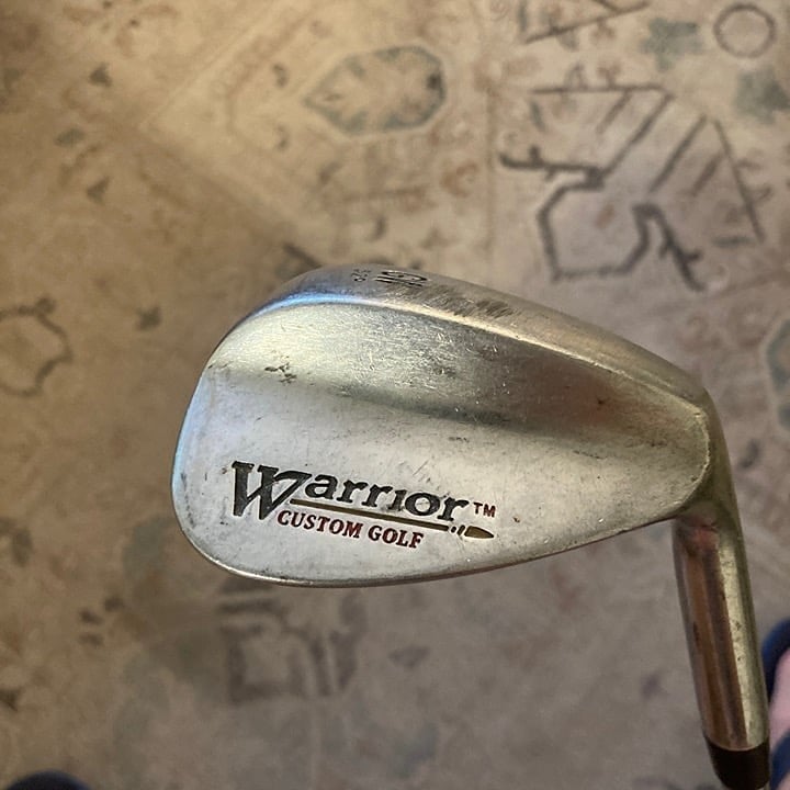Warrior Custom Golf Gap Wedge 52 Degree, Right Handed, Good Grip, 36 inches