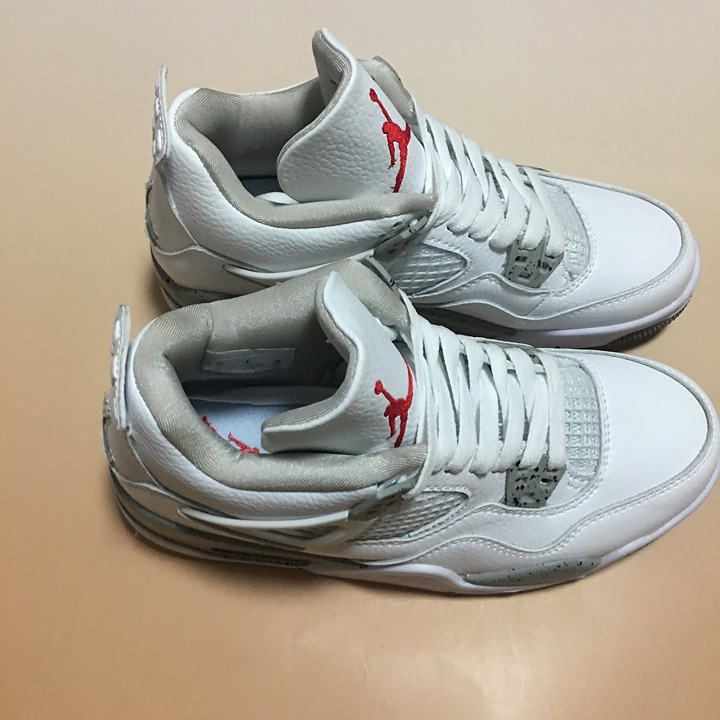 Jordan 4 Basketball ShoesWhite Cement