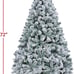 6ft Pre-lit Artificial Christmas Tree with Incandescent Warm White Lights