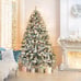 6ft Pre-lit Artificial Christmas Tree with Incandescent Warm White Lights
