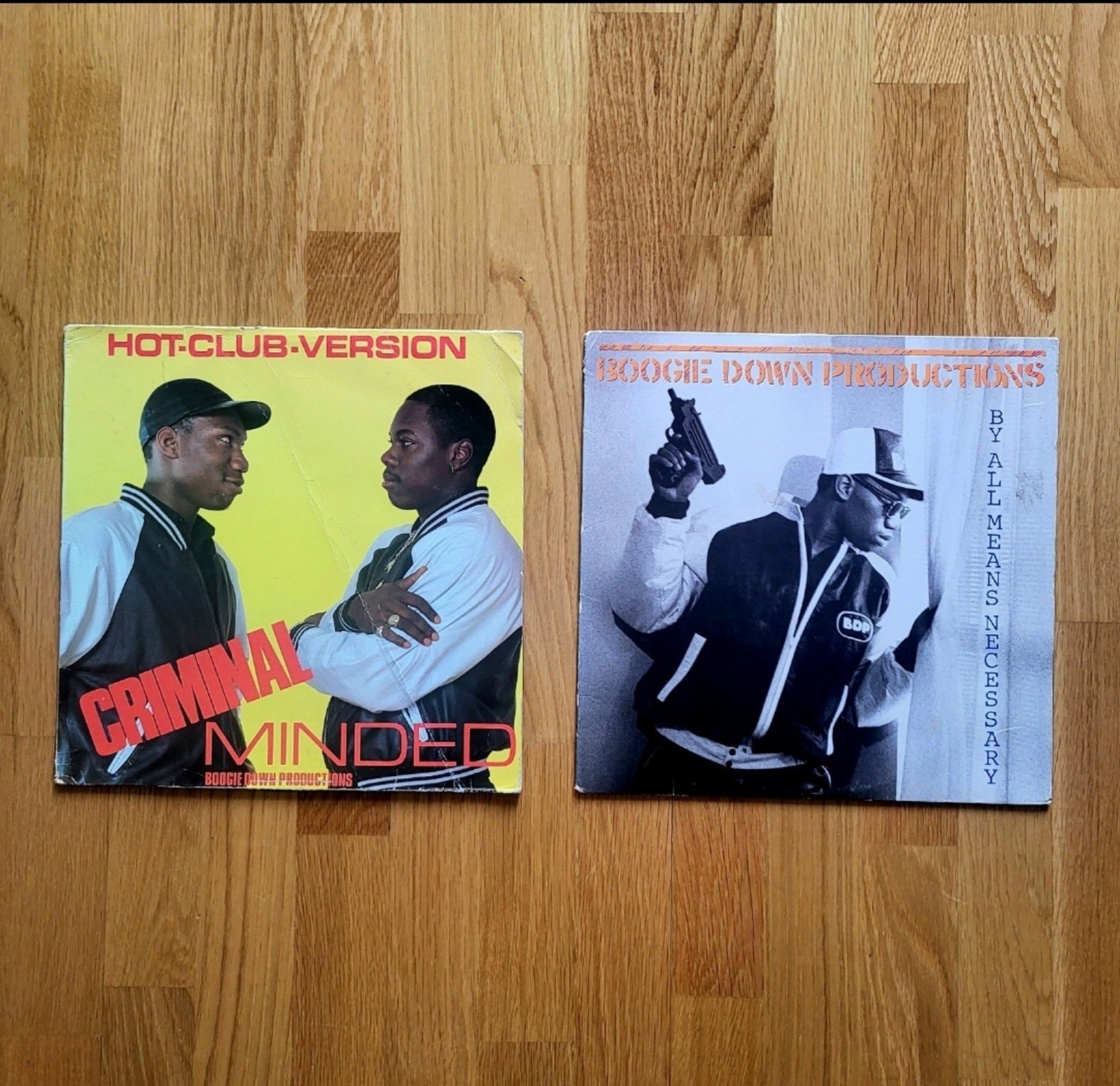 Boogie Down Productions Vinyl By All Means Necessary Criminal Minded KRS-ONE RAP